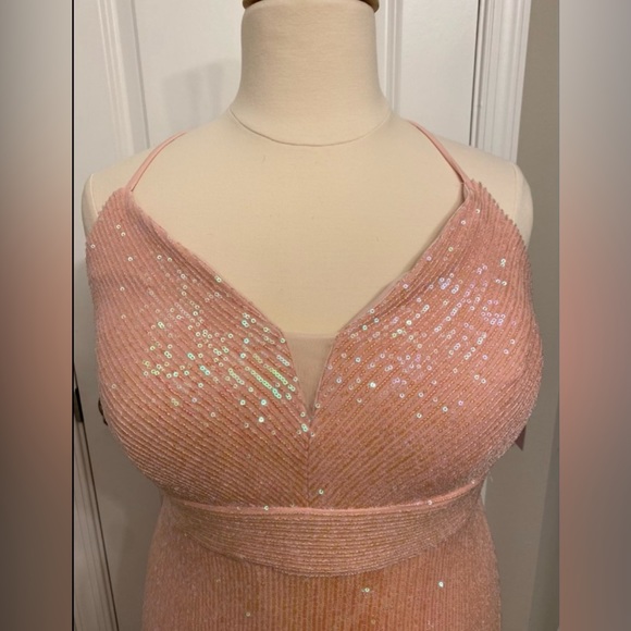 Sequin Plus Dress - Picture 5 of 11